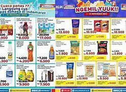 Katalog Indomaret Terbaru Surabaya Jawa Timur Hari Ini